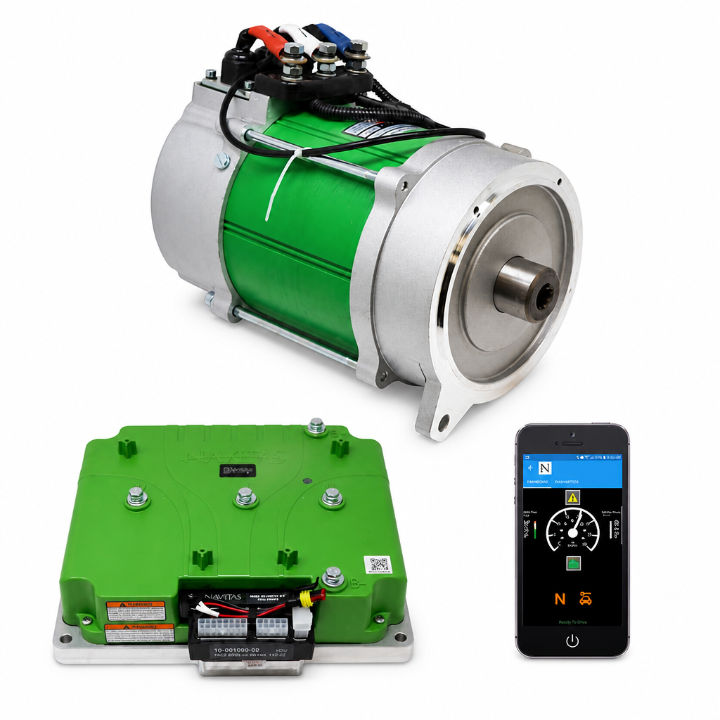 Navitas EZGO TXT 48/72V 850A TAC3 AC Conversion Kit (7.5kW)
