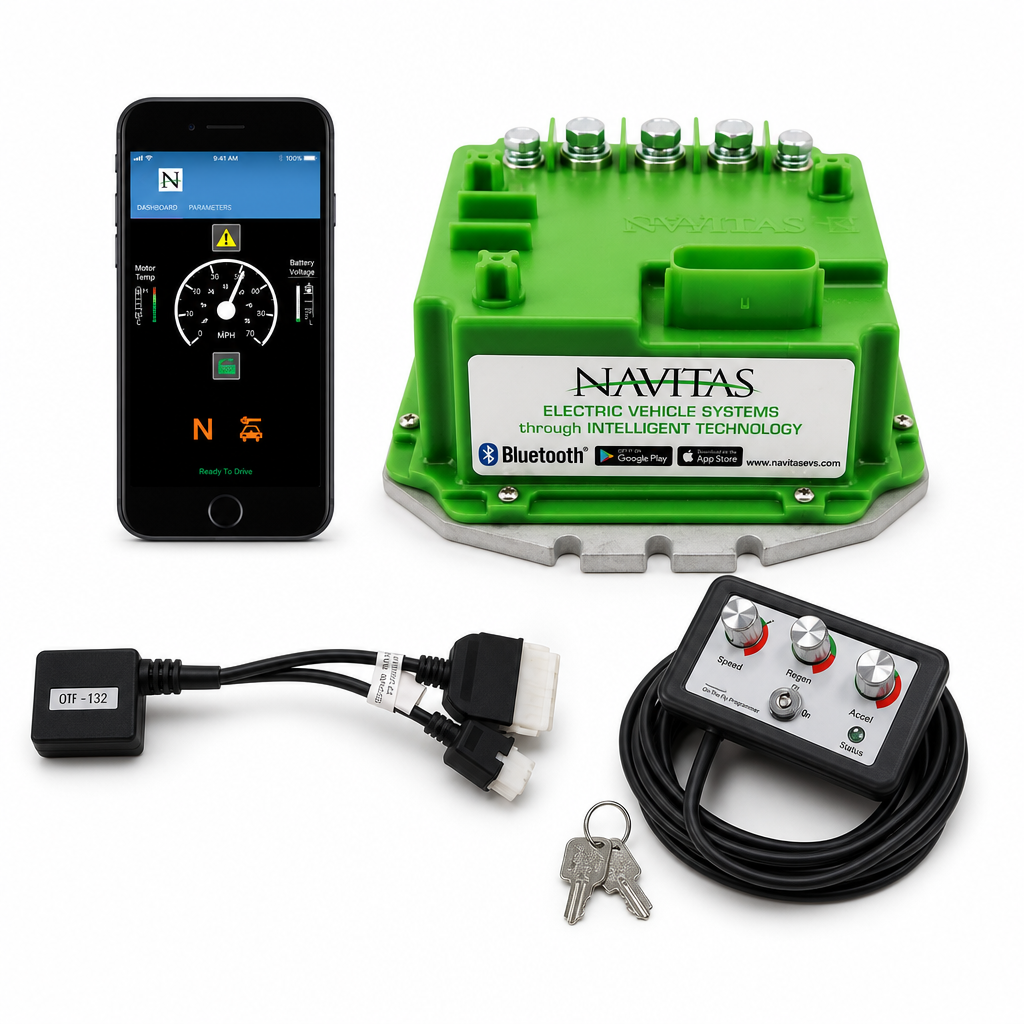 Navitas E-Z-GO ITS 48V 440A Conversion Kit w/OTF